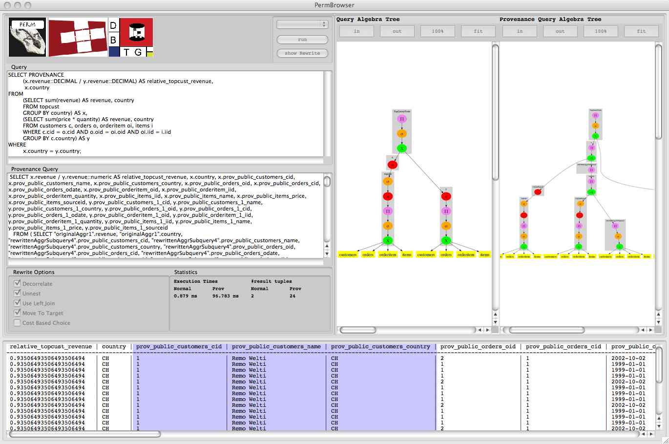Perm browser screenshot